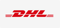 DHL logo indicating Efillship integration for seamless e-commerce operation